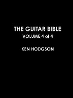 Guitar Bible : Volume 4 of 4
