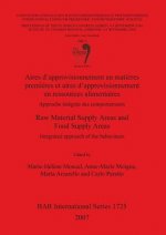 Aires d'approvisionnement en matieres premieres et aires d'approvisionnement en ressources alimentaires/Raw Material Supply Areas and Food Supply Ar