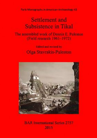 Settlement and Subsistence in Tikal