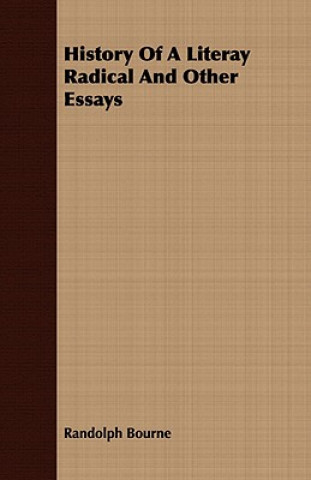 History Of A Literay Radical And Other Essays