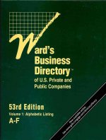 Ward's Business Directory of U.S. Private and Public Companies