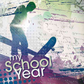 Hardcover Scrapbooking Album W/ Plastic Sleeves -- My School Year: (For Teen Boys)
