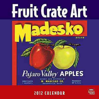 Fruit Crate Art Calendar