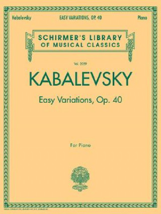 Easy Variations, Op. 40