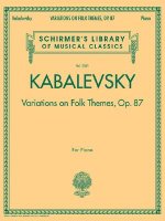 Variations on Folk Themes, Op. 87