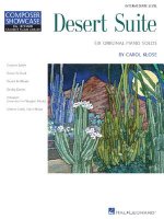 Desert Suite: Six Original Piano Solos: Intermediate Level