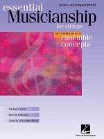 Essential Musicianship for Strings: Piano Accompaniment: Intermediate Ensemble Concepts