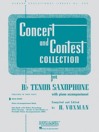 Concert and Contest Collection for BB Tenor Saxophone: Solo Part
