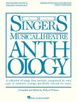Mezzo-Soprano/Alto/Belter: Teen's Edition: A Collection of Songs from Musicals, Categorized by Voice Type, in Authentic Settings, Specifically Selecte