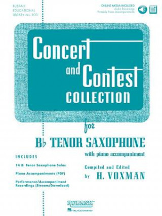 Concert and Contest Collection for BB Tenor Saxophone: Solo Part W/CD