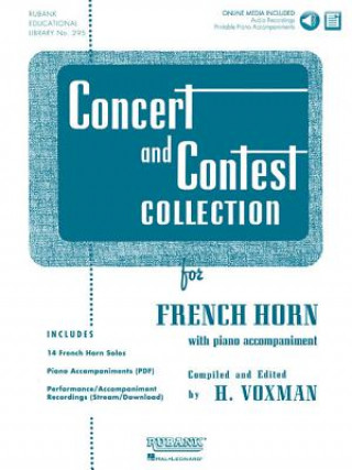 Concert and Contest Collection for French Horn: Solo Part W/CD