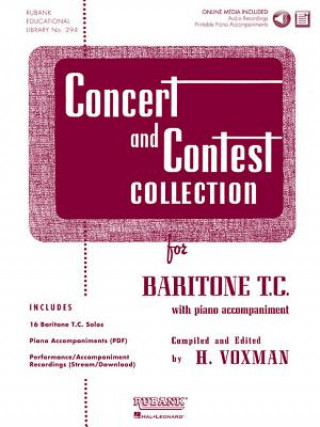 Concert and Contest Collection: Solo Part W/CD - Baritone T.C.