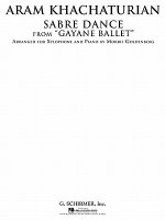 Sabre Dance from Gayane Ballet: Xylophone and Piano