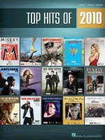 Top Hits of 2010: Piano/Vocal/Guitar