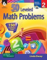 50 Leveled Math Problems: Level 2 (Level 2)