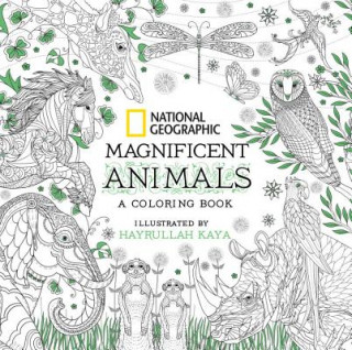 National Geographic Magnificent Animals: Coloring Book (Hayrullah Kaya)(Brožovaná)