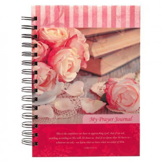 Prayer Journal Pink Flowers