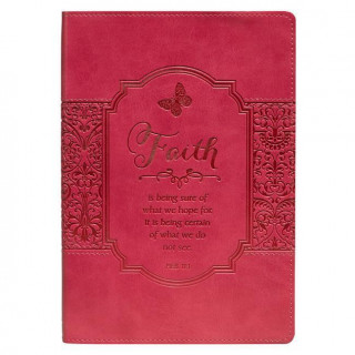 Journal - Lux-Leather - Pink Faith