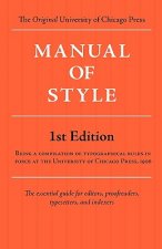 Manual of Style (Chicago 1st Edition)