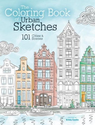 Coloring Book of Urban Sketches
