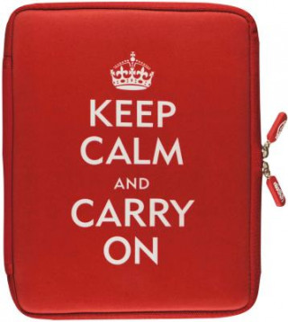 Keep Calm and Carry on NeoSkin IPad2 Neoprene Jacket: With Built-In Screen Protection