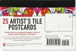 Studio Series Artist's Tile Postcards (25 Acid-Free White Postcards)