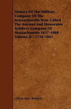 History of the Military Company of the Massachusetts Now Called the Ancient and Honorable Artillery Company of Massachusetts 1637-1888 - Volume II - 1