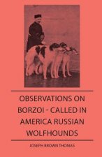 Observations On Borzoi - Called In America Russian Wolfhounds