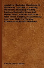 Appleby's Illustrated Handbook of Machinery - Section 2 - Hoisting Machinery, Including Winding Engines, Hydraulic, Steam and Hand Cranes, Winches and