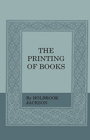 The Printing Of Books