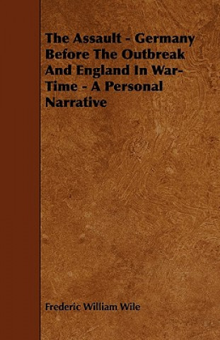 The Assault - Germany Before The Outbreak And England In War-Time - A Personal Narrative