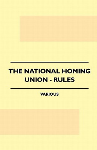 The National Homing Union - Rules