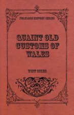 Quaint Old Customs Of Wales (Folklore History Series)