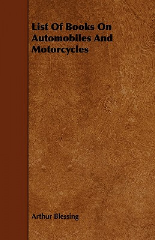 List Of Books On Automobiles And Motorcycles
