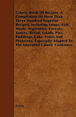 Caloric Book Of Recipes  A Compilation Of More Than Three Hundred Superior Recipes, Including Soups, Fish, Meats, Vegetables, Cereals, Sauces, Bread, 