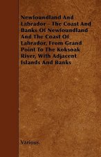 Newfoundland and Labrador - The Coast and Banks of Newfoundland and the Coast of Labrador, from Grand Point to the Koksoak River, with Adjacent Island