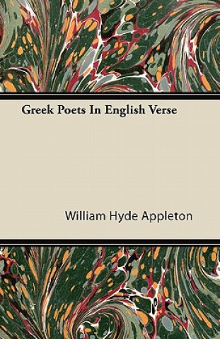Greek Poets In English Verse