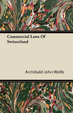 Commercial Laws Of Switzerland
