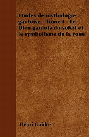 Etudes de mythologie gauloise - Tome I - Le Dieu gaulois du soleil et le symbolisme de la roue