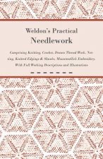 Weldon's Practical Needlework Comprising - Knitting, Crochet, Drawn Thread Work, Netting, Knitted Edgings & Shawls, Mountmellick Embroidery. With Full