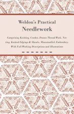 Weldon's Practical Needlework Comprising - Knitting, Crochet, Drawn Thread Work, Netting, Knitted Edgings & Shawls, Mountmellick Embroidery. With Full