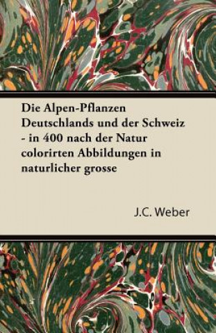 Die Alpen-Pflanzen Deutschlands Und Der Schweiz - In 400 Nach Der Natur Colorirten Abbildungen in Naturlicher Grosse