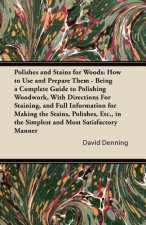 Polishes and Stains for Woods
