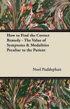 How to Find the Correct Remedy - The Value of Symptoms & Modalities Peculiar to the Patient