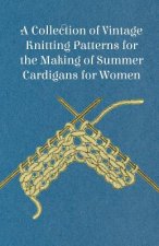 Collection of Vintage Knitting Patterns for the Making of Summer Cardigans for Women