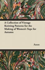 A Collection of Vintage Knitting Patterns for the Making of Women's Tops for Autumn