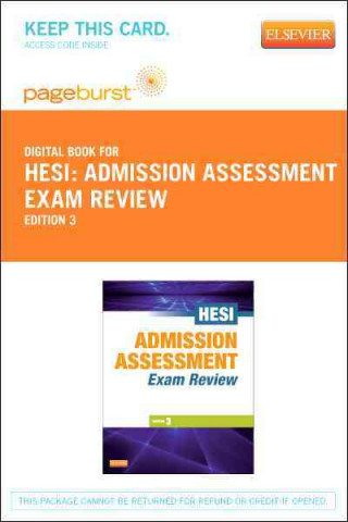 Admission Assessment Exam Review - Pageburst E-Book on Vitalsource (Retail Access Card)