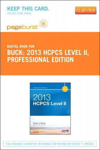 2013 HCPCS Level II Professional Edition - Pageburst E-Book on Vitalsource (Retail Access Card)