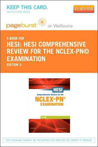 Hesi Comprehensive Review for the NCLEX-PN? Examination - Pageburst E-Book on Vitalsource + Evolve Access (Retail Access Cards)