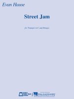 Street Jam: Trumpet in C and Bongos Score and Parts